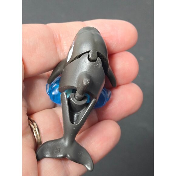 Kinder Joy Egg National Park Killer Whale Orca Animal Collectible Mini Toy - Picture 4 of 6